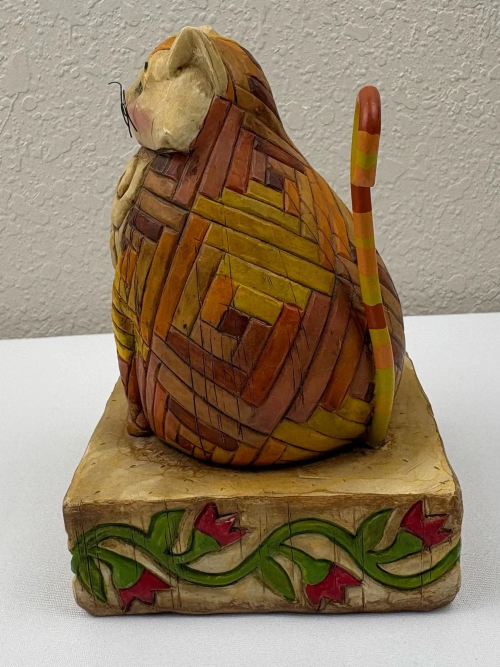 Jim Shore Heartwood Creek “Elijah” Cat Figurine.  Item #114422.